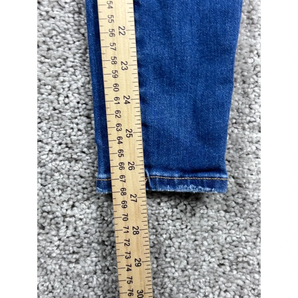 American Eagle Jeggings Size 00 Short Next‎ Level Stretch Blue Denim